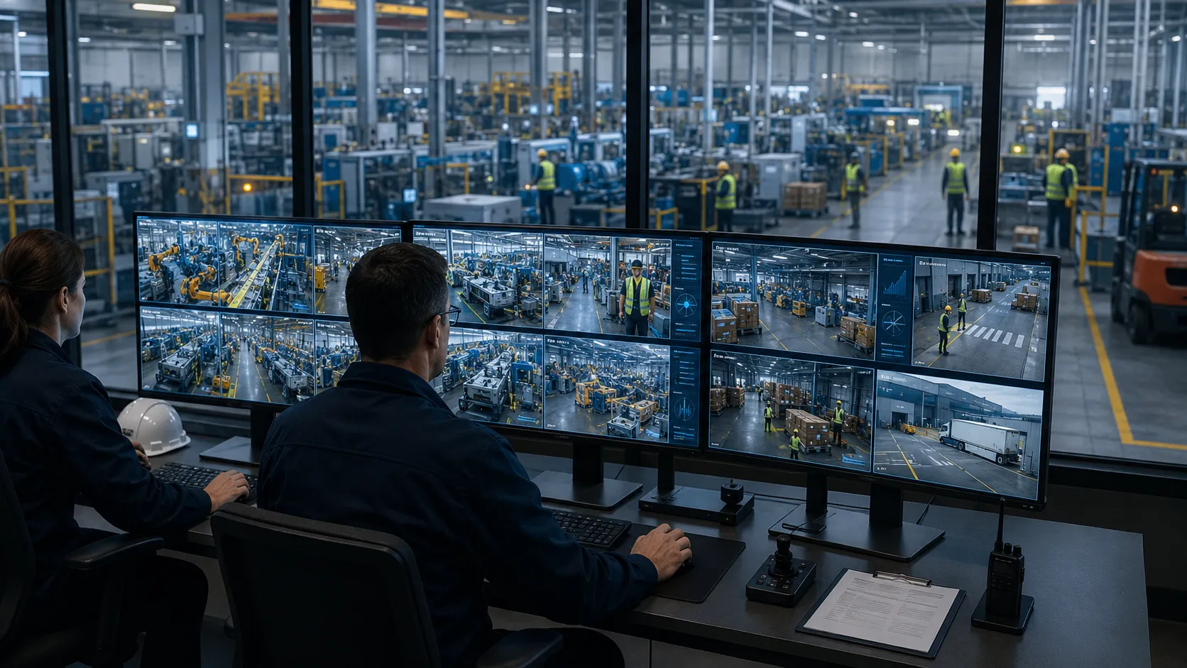 Factory and Industrial Site Monitoring