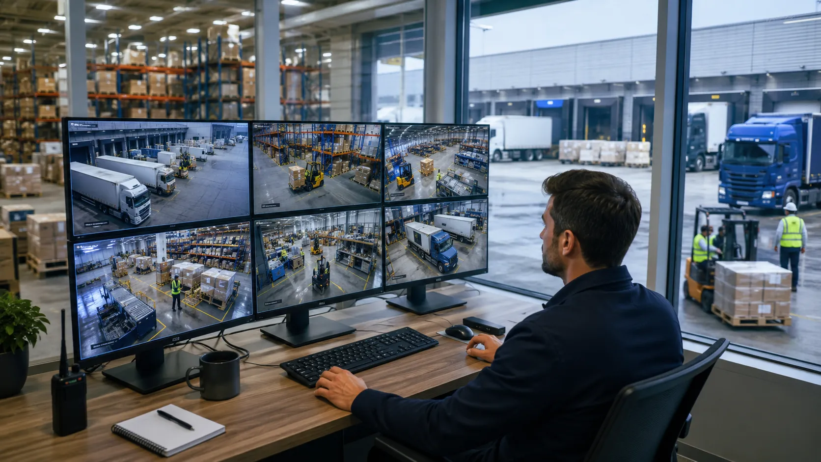 Logistics and Distribution Hub Monitoring