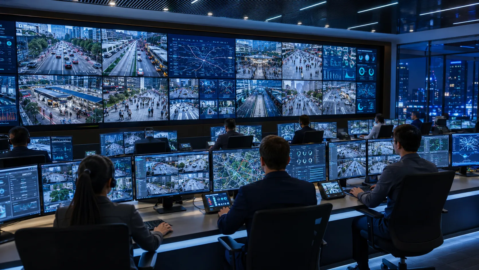 Command Center and Smart City Monitoring