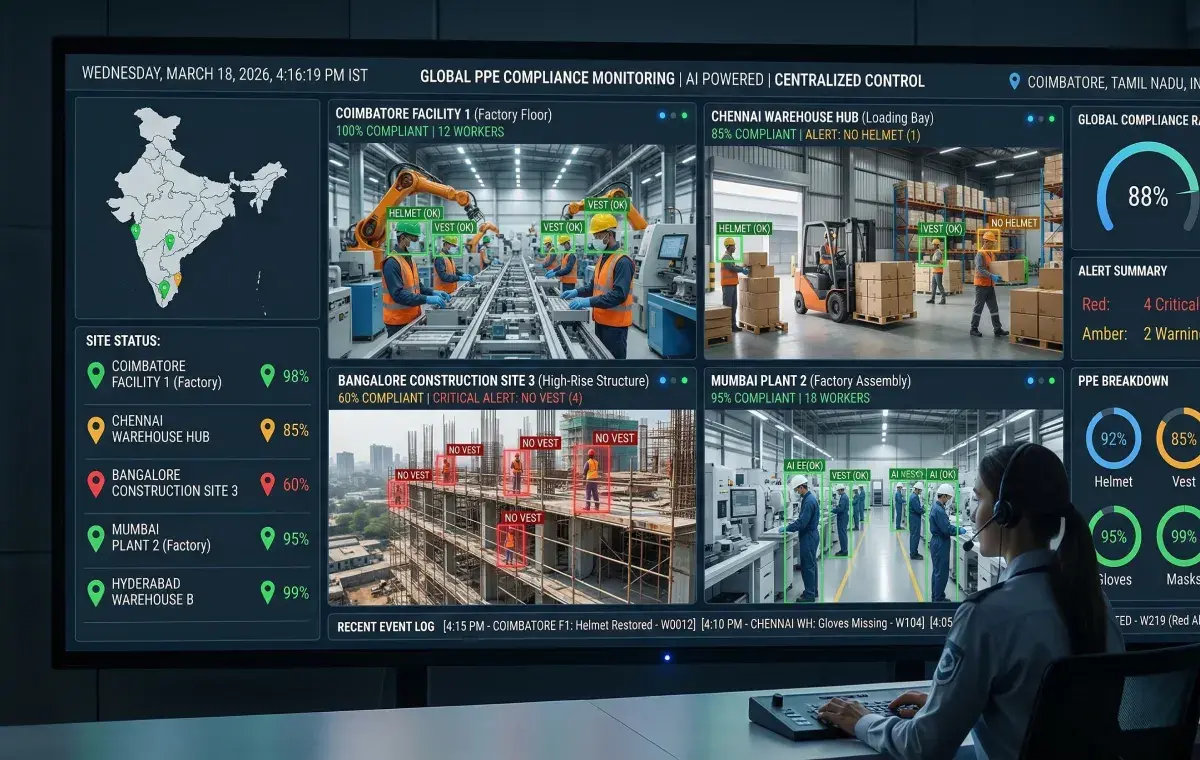 Centralized Monitoring Across Sites