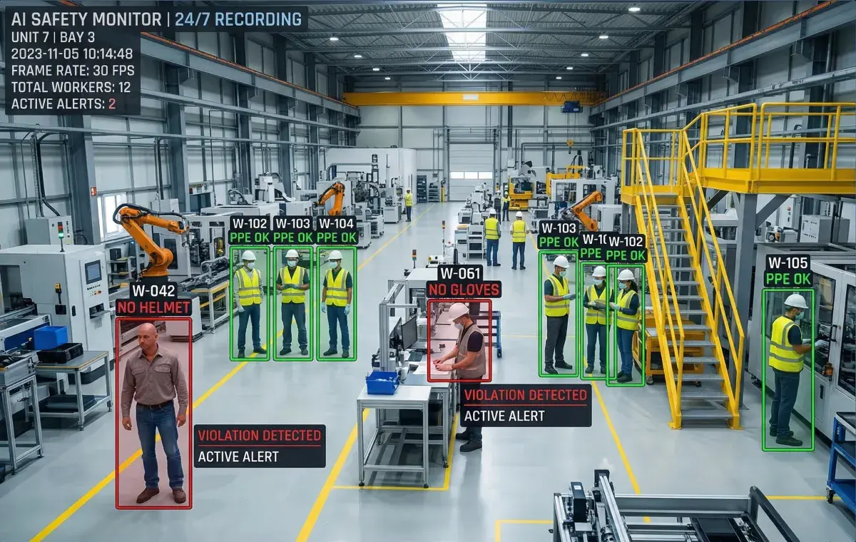 Real-Time PPE Violation Detection