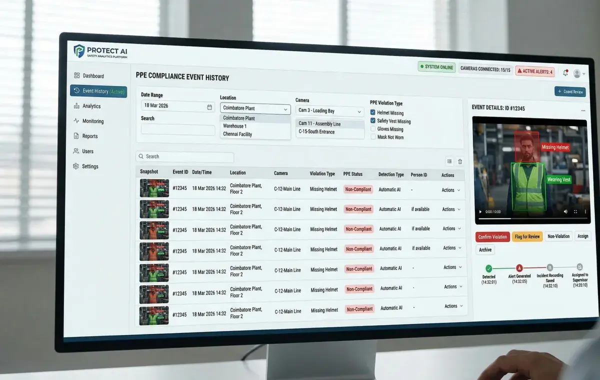 Incident Recording and Search