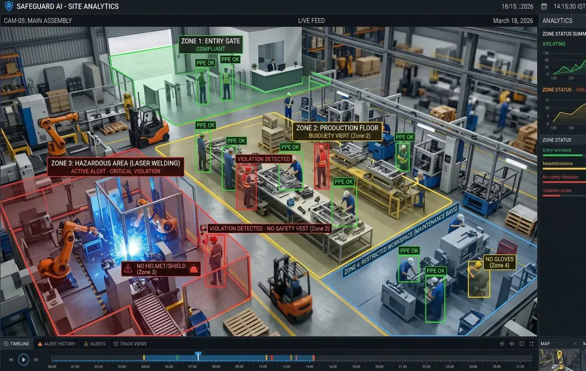 Zone-Based Safety Monitoring