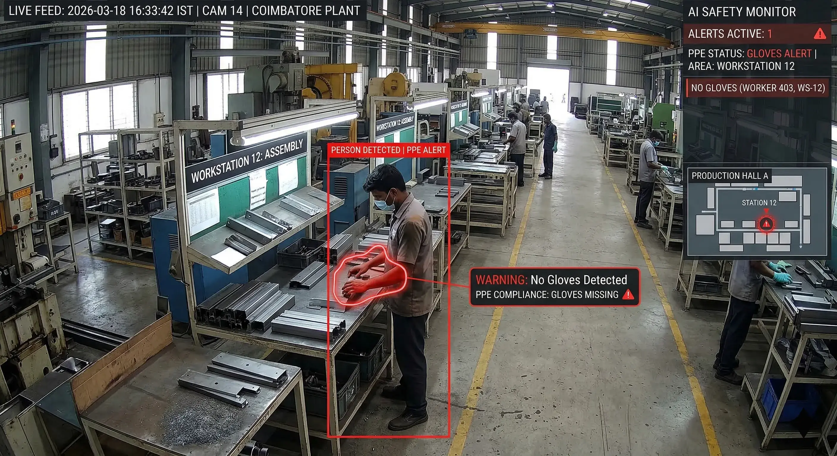 No Gloves Detection