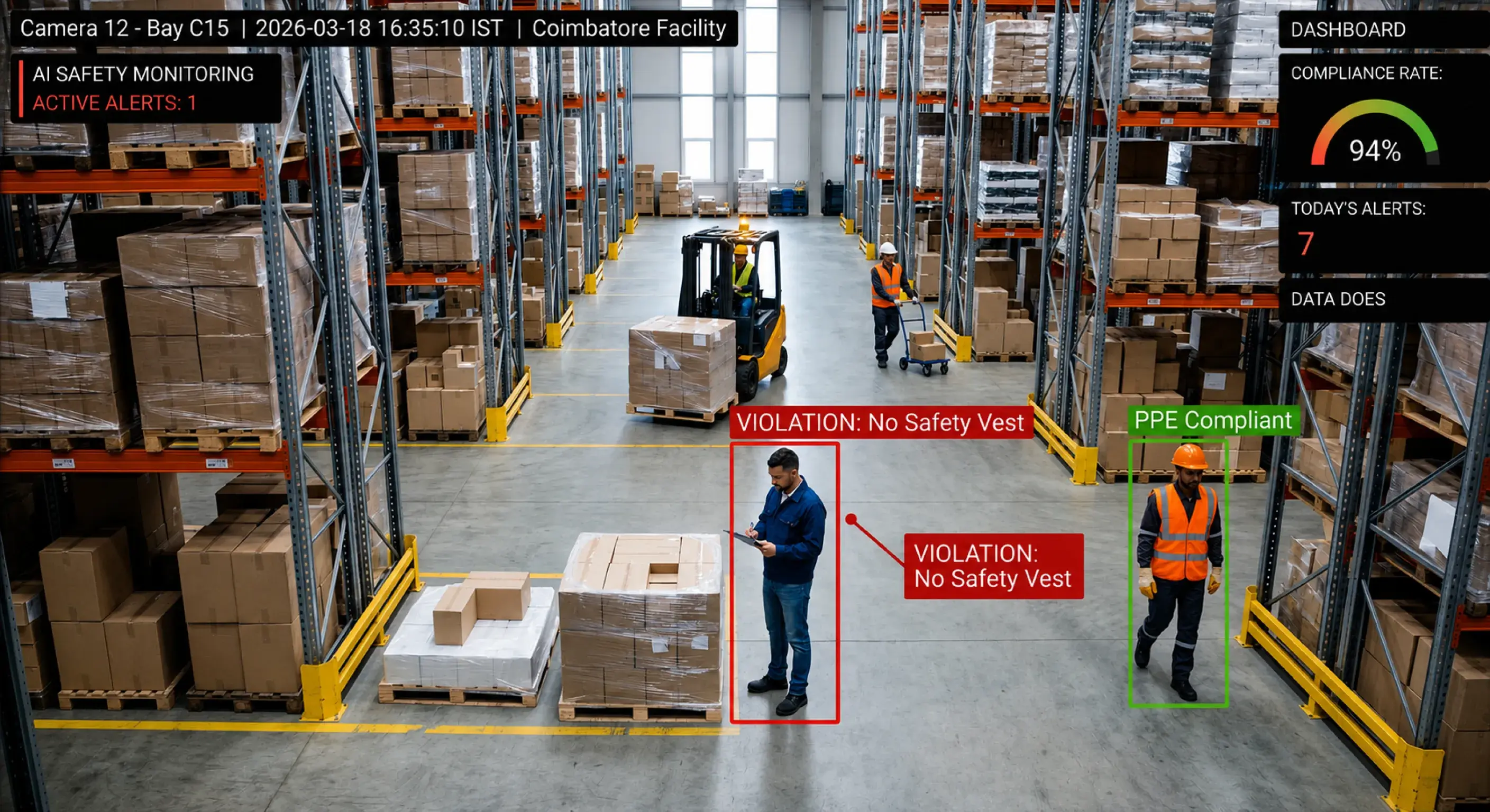 No Safety Vest Detection