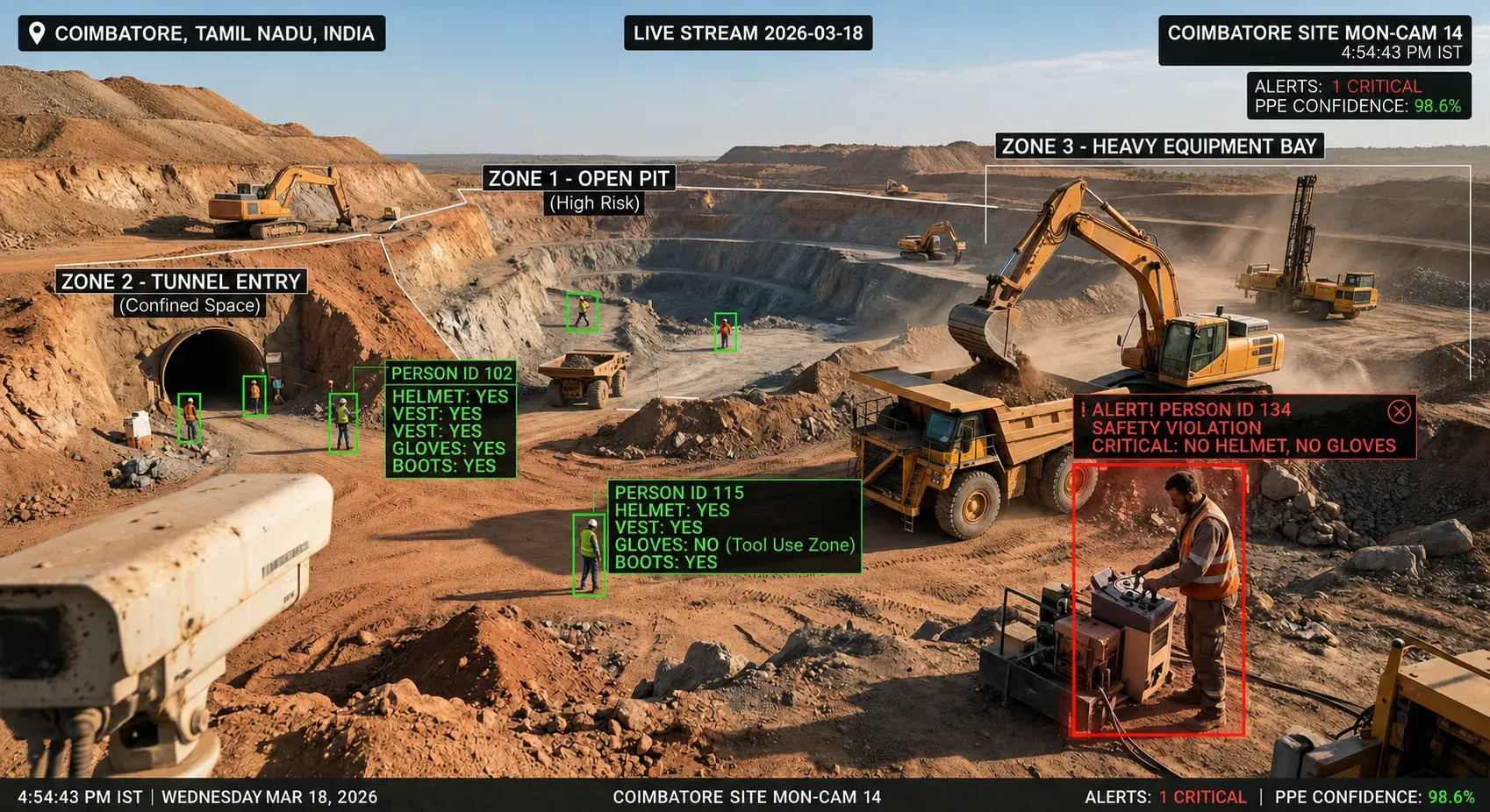 Mining Sites